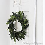 Homemade Leaf Wreath